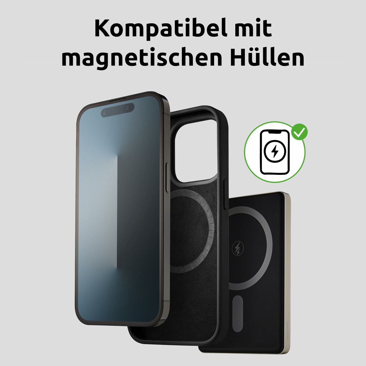 Powerbank INTENSO MW5000 MagSafe 5000 mAh Champagne-4